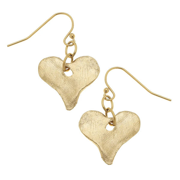 Susan Shaw Heart Earrings
