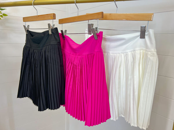 Pleated Athletic Skort