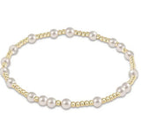 enewton egirl hope unwritten 4mm bead bracelet-pearl