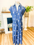 Chambray Midi