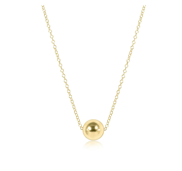 enewton 16" necklace gold-classic 8mm gold
