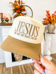 Jesus The Way The Truth The Life Hat-Tan