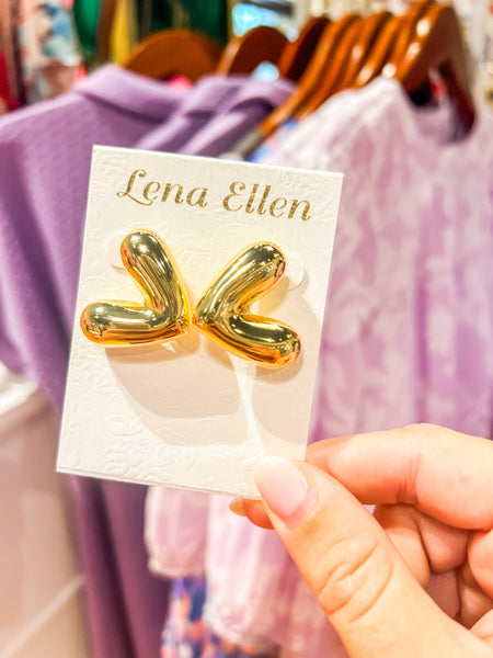 Funky Heart Earrings