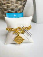 Susan Shaw Gold Elephant Bracelet
