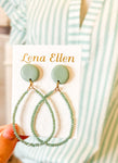 Cassie Earrings-Sage