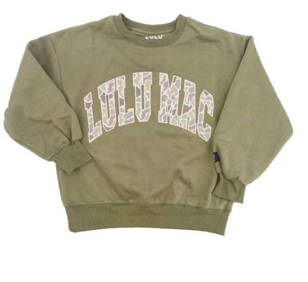 Lulu Camo Sweatshirt