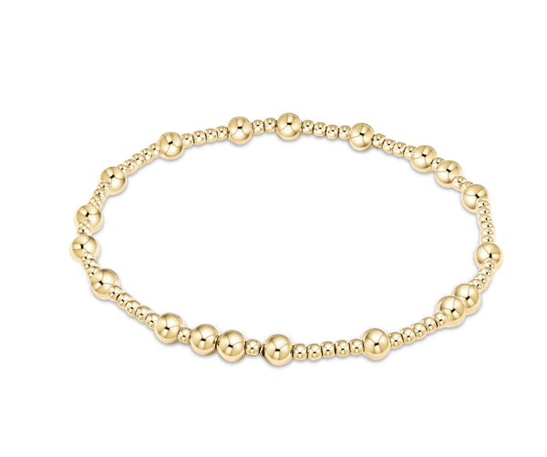 enewton hope unwritten 4mm bead bracelet-gold