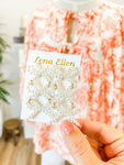 Darling Bow Earrings-Pearl