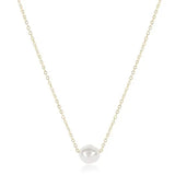 enewton 16" necklace gold-admire pearl