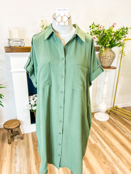 Leslie Shirt Dress