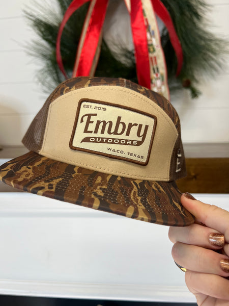EO Hat-Brown Ranch 7 Panel Retro
