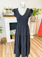 Rhea Smocked Midi