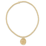 enewton classic gold 2mm bead bracelet-inspire small gold charm