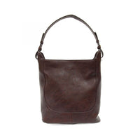 Joy Susan Wine Brielle Small Bucket Bag