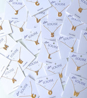 LL Bubble Initial Necklace