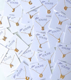 LL Bubble Initial Necklace