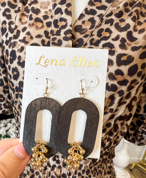 Deb Earrings-Black