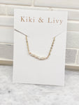 Pearl Bar Necklace