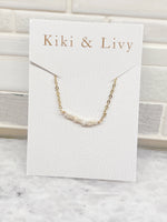 Pearl Bar Necklace