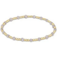 enewton gemstone gold sincerity pattern 3mm bead bracelet-moonstone