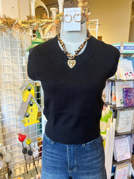 Bianca Black Sweater