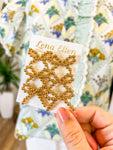 Darling Bow Earrings-Gold