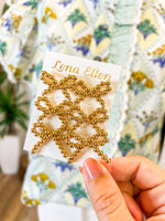 Darling Bow Earrings-Gold