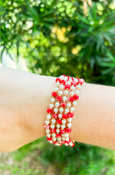 Pearlie Stack-Red