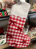 mud pie bow stocking