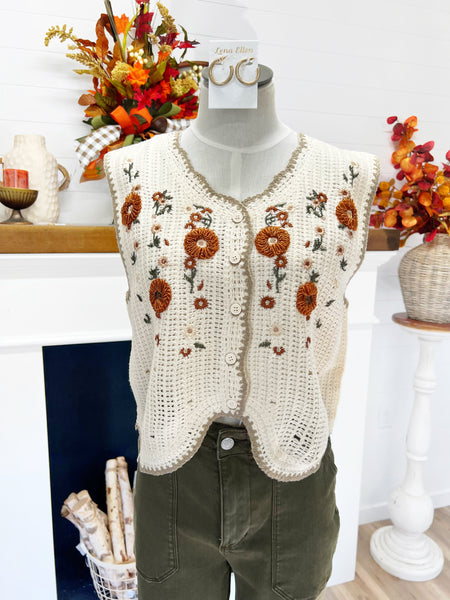 Cici Crochet Vest