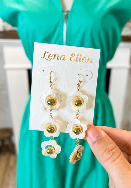 Daisy Shell Earrings
