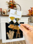 Rita Earrings Black/Gold Michelle Mcdowell