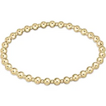 enewton classic grateful pattern 4mm bracelet-gold