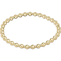 enewton classic grateful pattern 4mm bracelet-gold