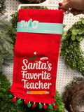 Swig Santa's Favorite Tea Towel