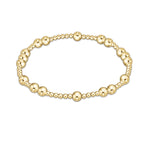 enewton hope unwritten 5mm bead bracelet-gold