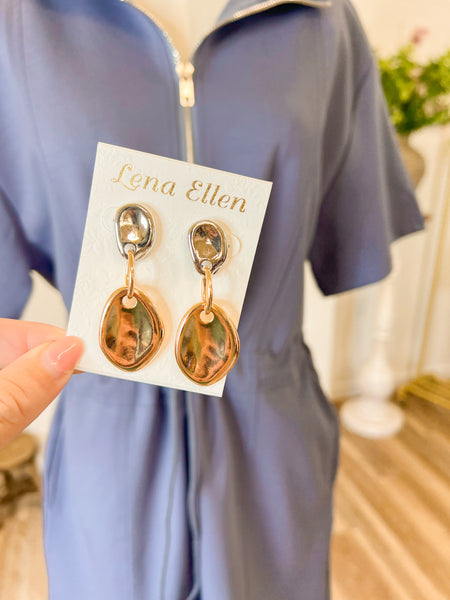 Riley Mixed Metal Earrings