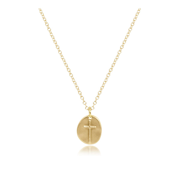 enewton 16" necklace inspire small gold charm
