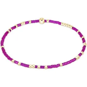 enewton egirl- hope unwritten bracelet-fuchsia