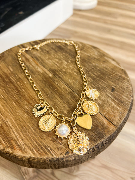 Lion Charm Necklace