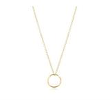 enewton 16" necklace gold-halo gold charm