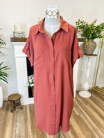 Leslie Shirt Dress