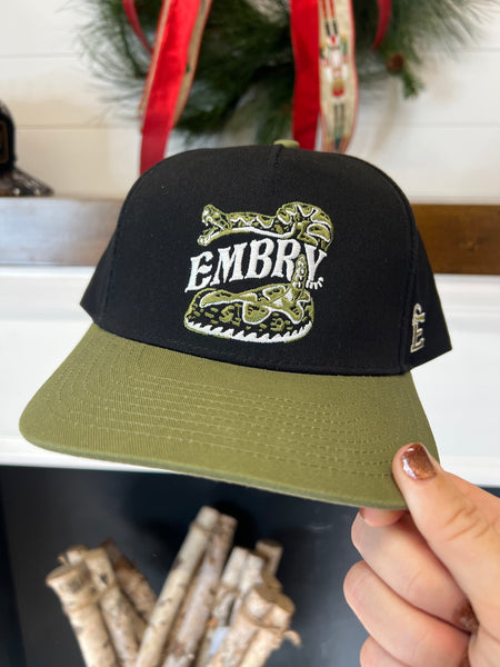 EO Hat-Diamondback Black/Olive