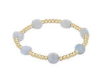 enewton admire gold 3mm bead bracelet-aquamarine