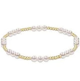 enewton classic joy pattern 4mm bead bracelet-pearl