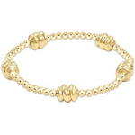 enewton admire gold 3mm bead bracelet-gold