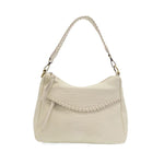 Joy Susan Cream Cassidy Whipstitch Convertible Crossbody Hobo