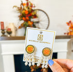 AU Pearl Earrings Michelle Mcdowell