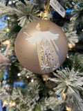 angel wing ball large ornament
