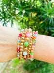 Confetti Party Bracelet Stack